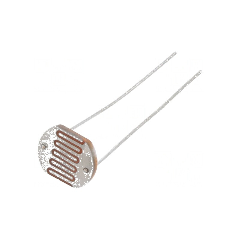 Fotorezistor 250mW 8-20kΩ 560nm THT 250VDC Ø12mm | Electronic-mag.ro | Componente Electronice