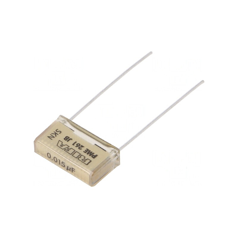 Condensator de hârtie 15nF 500VAC 15,2mm ±10% THT PME261 | Electronic-mag.ro | Componente Electronice Condensator de hârtie 15nF 500VAC 15,2mm ±10% THT PME261 | Electronic-mag.ro | Componente Electronice