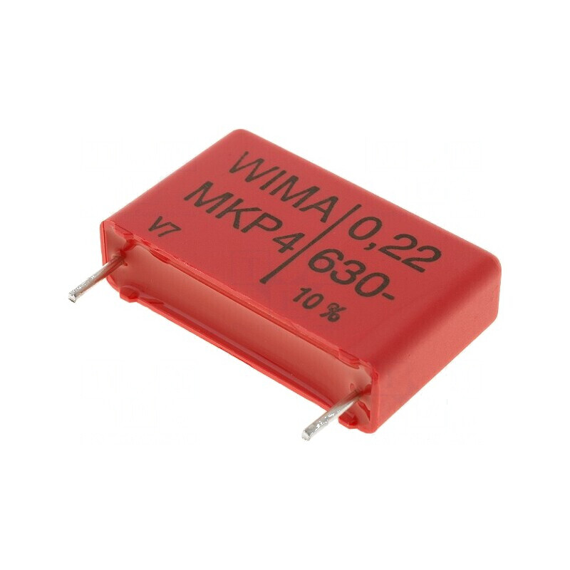 Condensator polipropilenă 220nF THT 7x16,5x26,5mm ±10% | Electronic-mag.ro | Componente Electronice