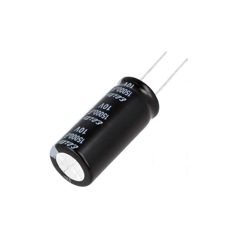 Condensator electrolitic THT 15000uF 10VDC Ø18x40mm ±20% | Electronic-mag.ro | Componente Electronice
