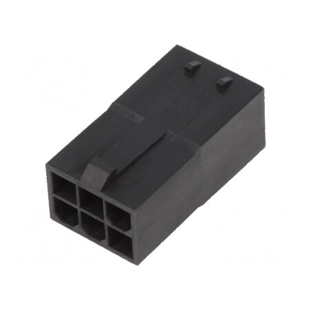 Conector cablu-cablu Mini-Fit Sigma mufă tată PIN 6 4,2mm | Electronic-mag.ro | Componente Electronice