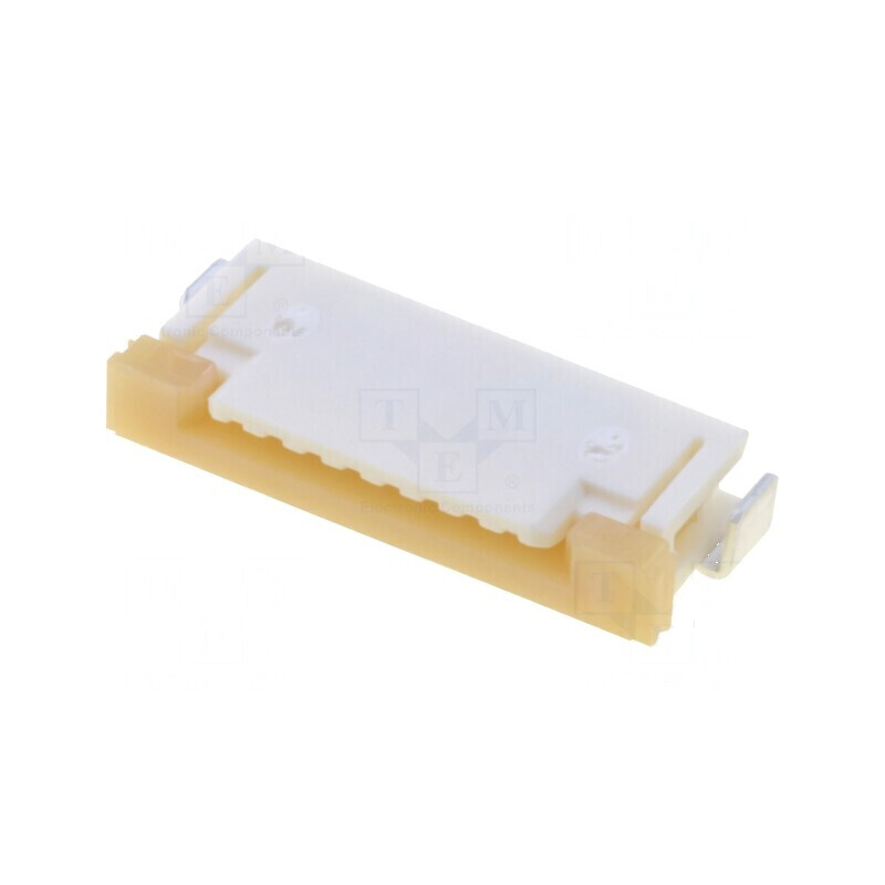 Conector FFC/FPC orizontal 8 pini ZIF | Electronic-mag.ro | Componente Electronice