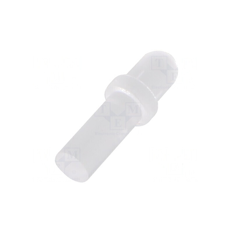 Tub LED rotund Ø3mm convex drept | Electronic-mag.ro | Componente Electronice