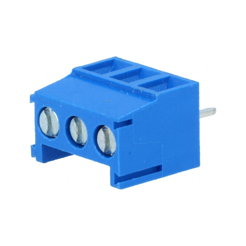 Regletă de conexiuni PCB unghi 90° 3,5mm 3 piste 1mm² | Electronic-mag.ro | Componente Electronice Regletă de conexiuni PCB unghi 90° 3,5mm 3 piste 1mm² | Electronic-mag.ro | Componente Electronice