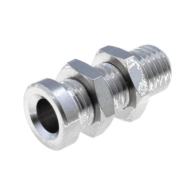 Conector banană 4mm soclu 36A 30VAC 60VDC Ø6mm | Electronic-mag.ro | Componente Electronice