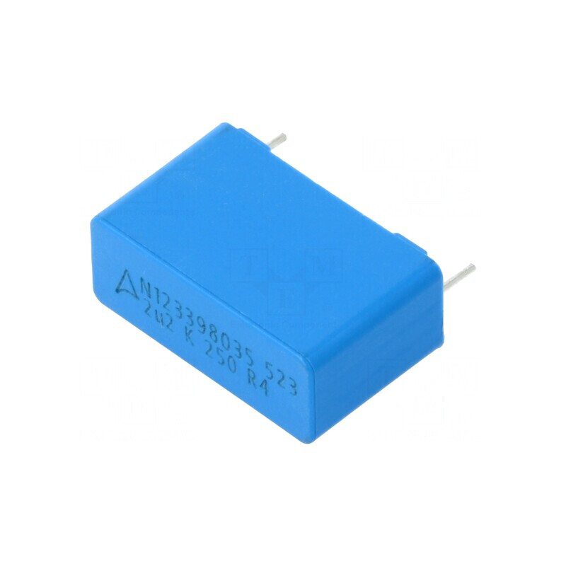Condensator poliester 2,2uF 160VAC 250VDC 22,5mm ±10% | Electronic-mag.ro | Componente Electronice