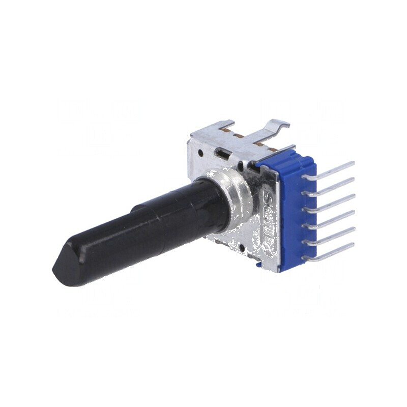 Potenţiometru axial 10kΩ 300° logaritmic pentru PCB | Electronic-mag.ro | Componente Electronice