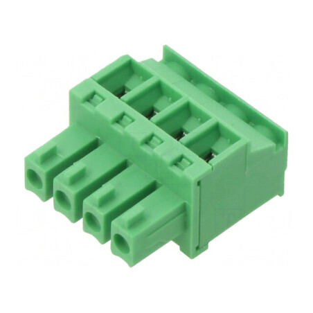 Regletă de conexiuni deconectabilă 3,81mm cu 4 piste mamă | Electronic-mag.ro | Componente Electronice