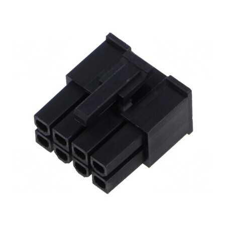 Conector cablu-cablu Mini-Fit Jr 4,2mm 8 PIN mână mamă PCB | Electronic-mag.ro | Componente Electronice