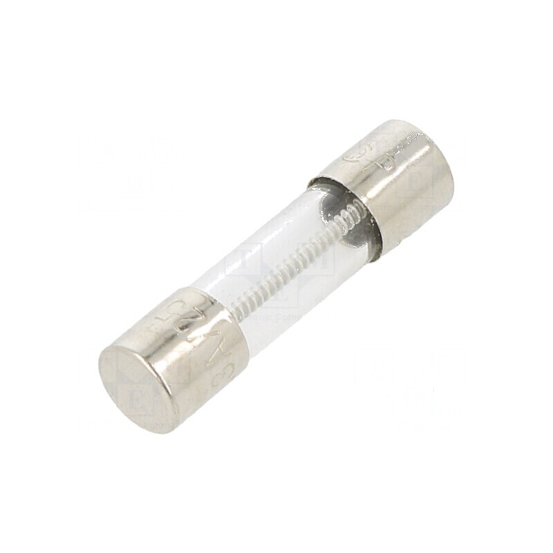 Siguranță întârziere 3A 250VAC cilindrică din sticlă | Electronic-mag.ro | Componente Electronice
