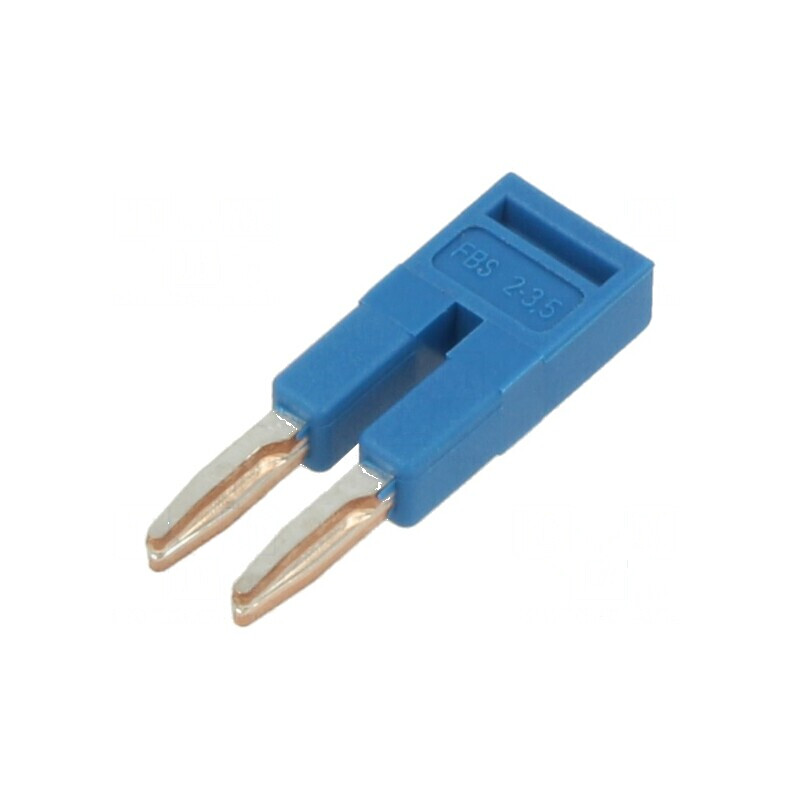 Punte de conectare piste 2 albastră 3,5mm UL94V-0 | Electronic-mag.ro | Componente Electronice