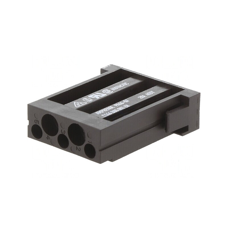 Conector HDC mamă C146 heavy mate M PIN 5 400V | Electronic-mag.ro | Componente Electronice