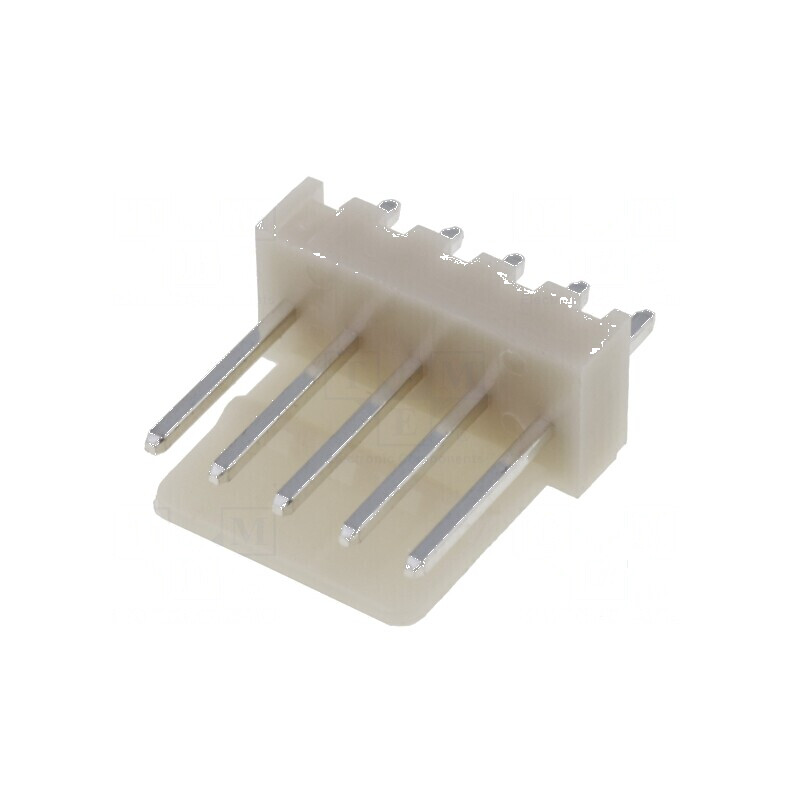 Conector cablu-placă soclu tată 5 PIN THT 2,54mm drept | Electronic-mag.ro | Componente Electronice