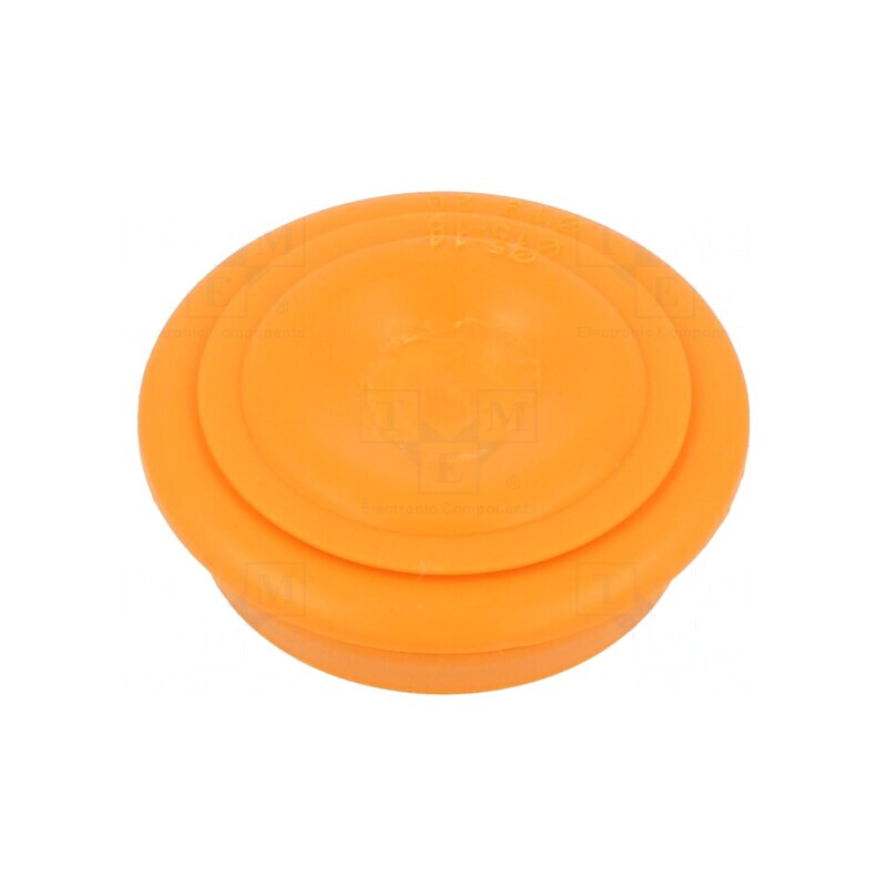 Manşon elastomer termoplastic TPE portocalie Øcablu 0-22mm | Electronic-mag.ro | Componente Electronice