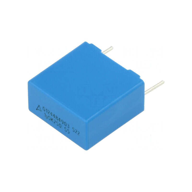 Condensator poliester 1,5uF 160VAC 250VDC 15mm THT ±10% | Electronic-mag.ro | Componente Electronice
