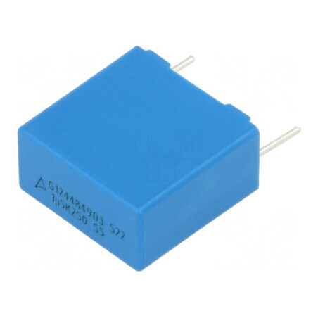 Condensator poliester 1,5uF 160VAC 250VDC 15mm THT ±10% | Electronic-mag.ro | Componente Electronice