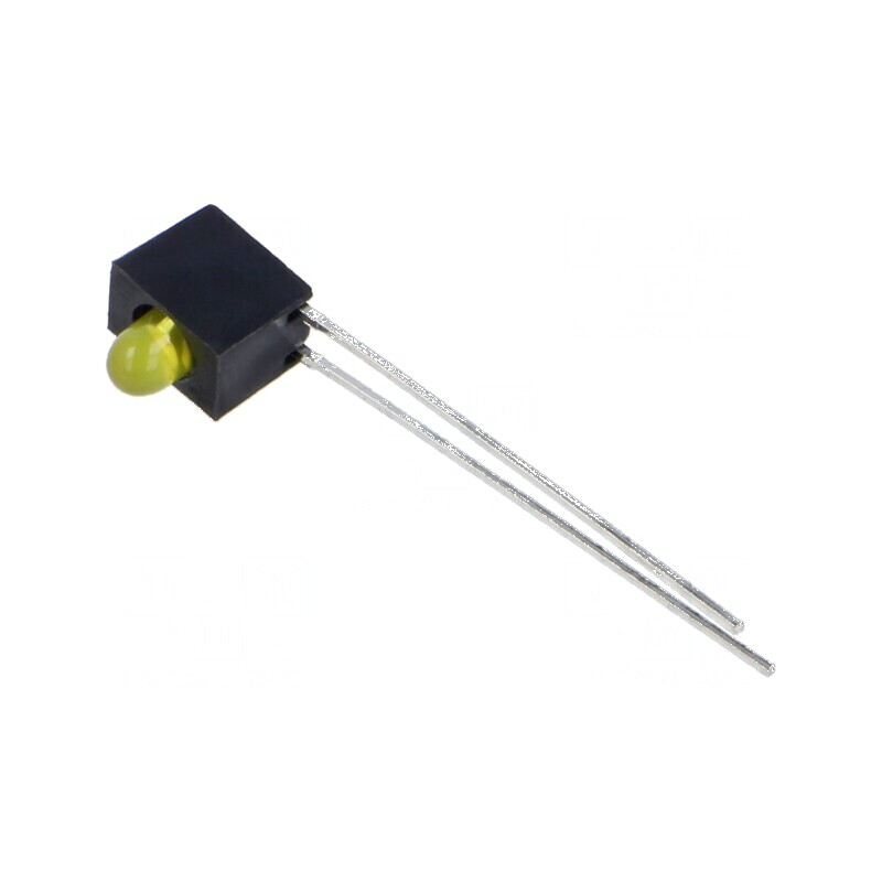 LED 3mm Galben Difuz, 1 Diodă, 2mA | Electronic-mag.ro | Componente Electronice
