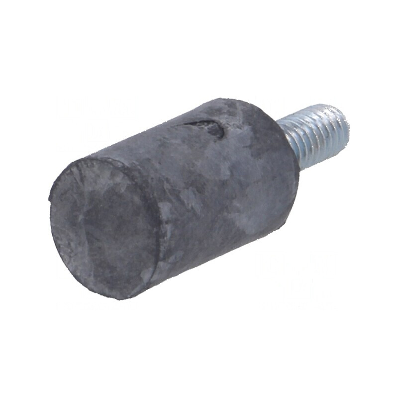 Picioruş vibro-absorbant 10mm x 15mm, Duritate Shore 55±5 | Electronic-mag.ro | Componente Electronice