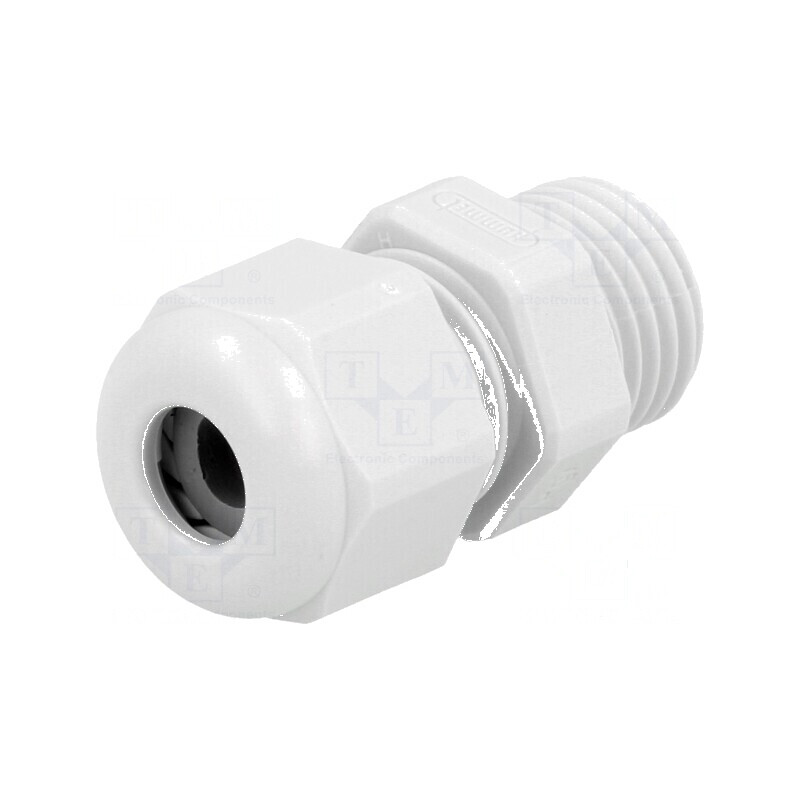 Garnitură etanșare PG7 IP68 poliamidă gri deschis UL94V-0 | Electronic-mag.ro | Componente Electronice