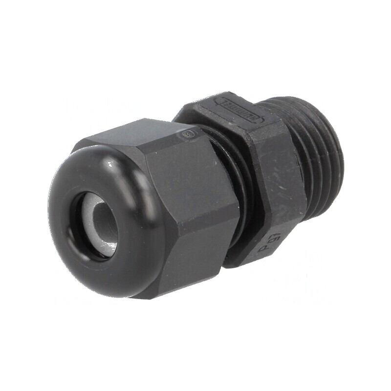 Garnitură etanșare PG7 IP68 poliamidă neagră UL94V-0 | Electronic-mag.ro | Componente Electronice