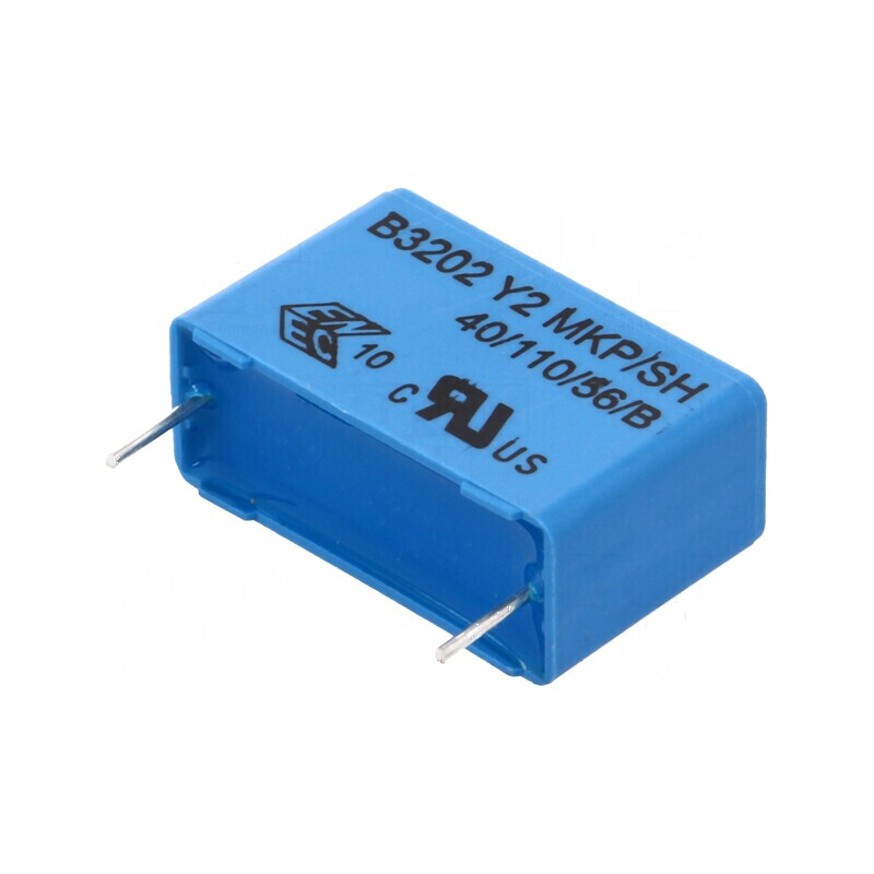 Condensator polipropilenă Y2 100nF 26,5x16,5x8,5mm THT | Electronic-mag.ro | Componente Electronice