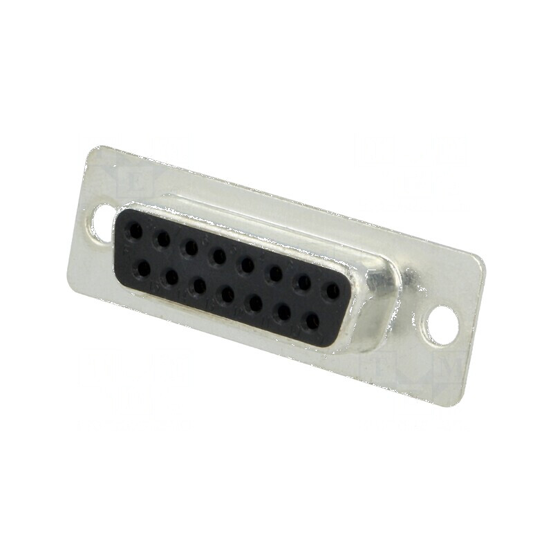 D-Sub 15 Pin Soclu Mamă pentru PCB THT Aurit | Electronic-mag.ro | Componente Electronice D-Sub 15 Pin Soclu Mamă pentru PCB THT Aurit | Electronic-mag.ro | Componente Electronice