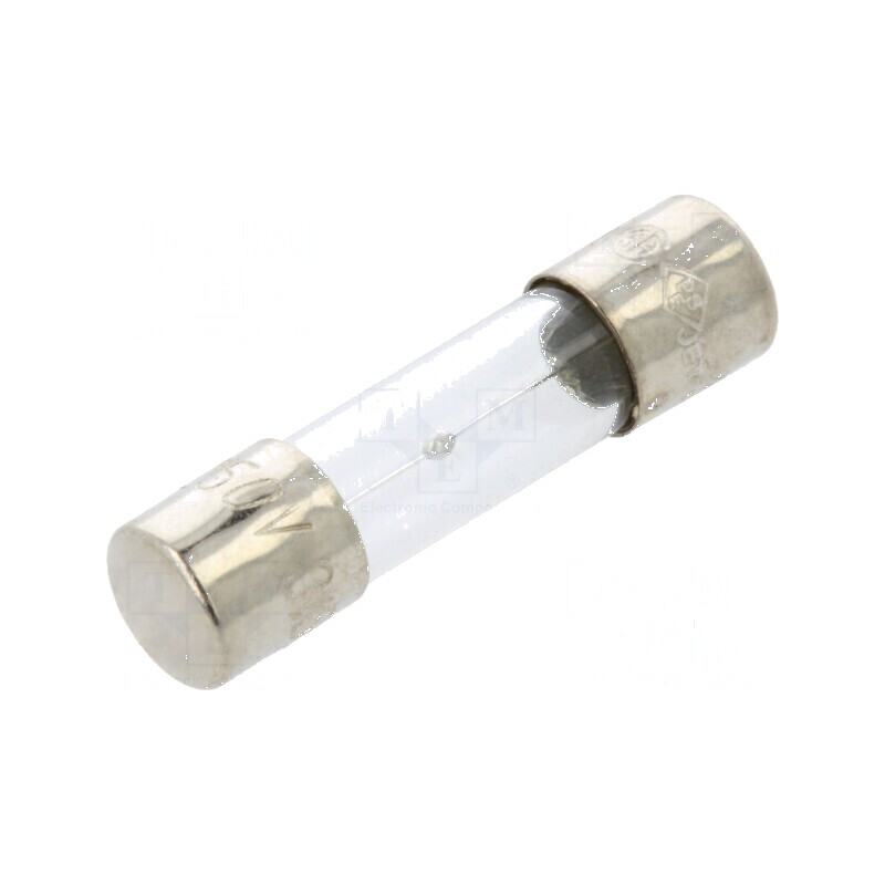 Siguranţă cu întârziere medie 3,5A 250VAC sticlă | Electronic-mag.ro | Componente Electronice