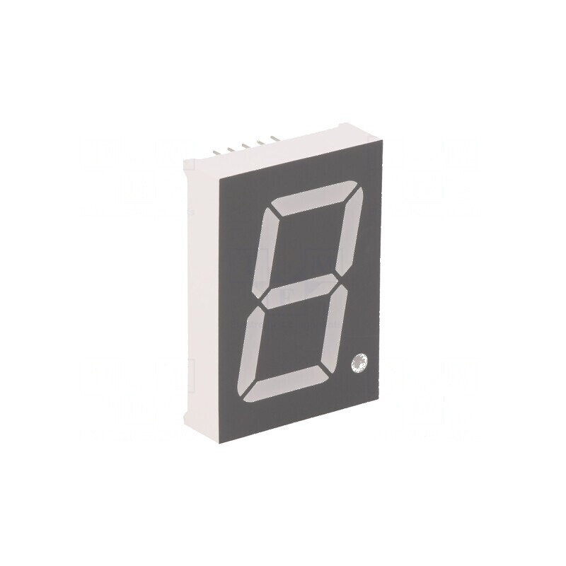 Afișaj LED 7 segmente 30,6mm roșu 1,2 Nr.car 30-60mcd | Electronic-mag.ro | Componente Electronice Afișaj LED 7 segmente 30,6mm roșu 1,2 Nr.car 30-60mcd | Electronic-mag.ro | Componente Electronice