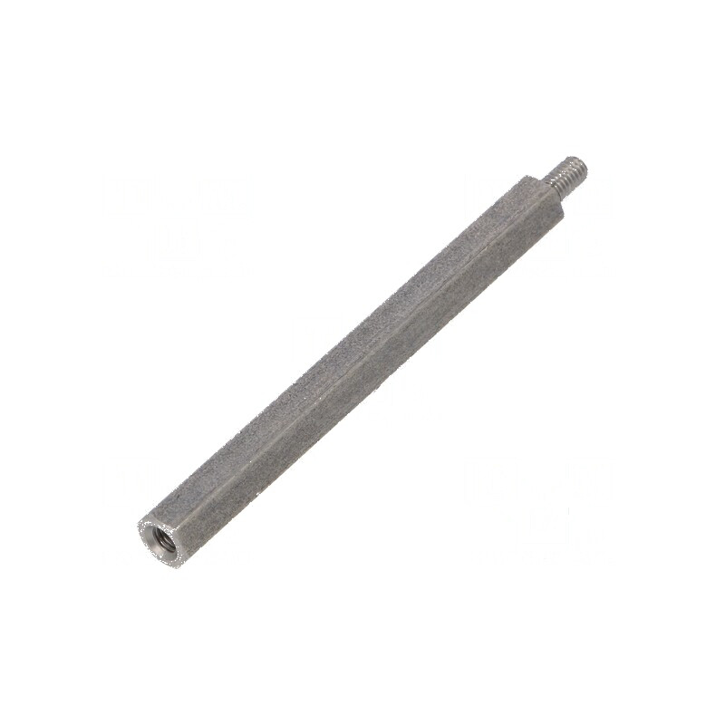 Piuliță distanțieră filetată M3, 55mm, interior/exterior M3 | Electronic-mag.ro | Componente Electronice