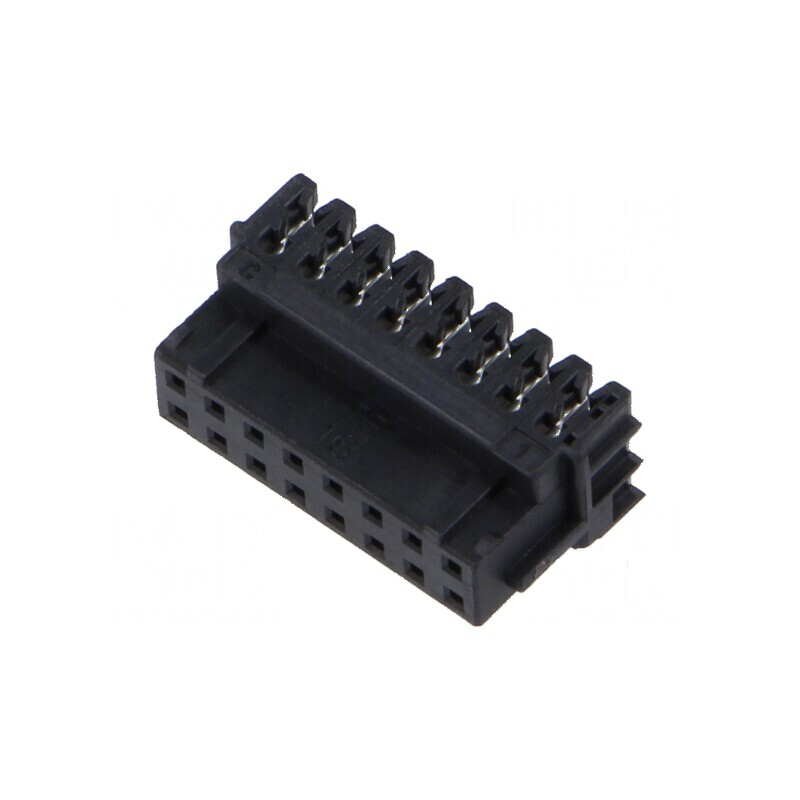 Conector cablu-cablu PCB mufă mamă 16 PIN DF11 2mm IDC | Electronic-mag.ro | Componente Electronice