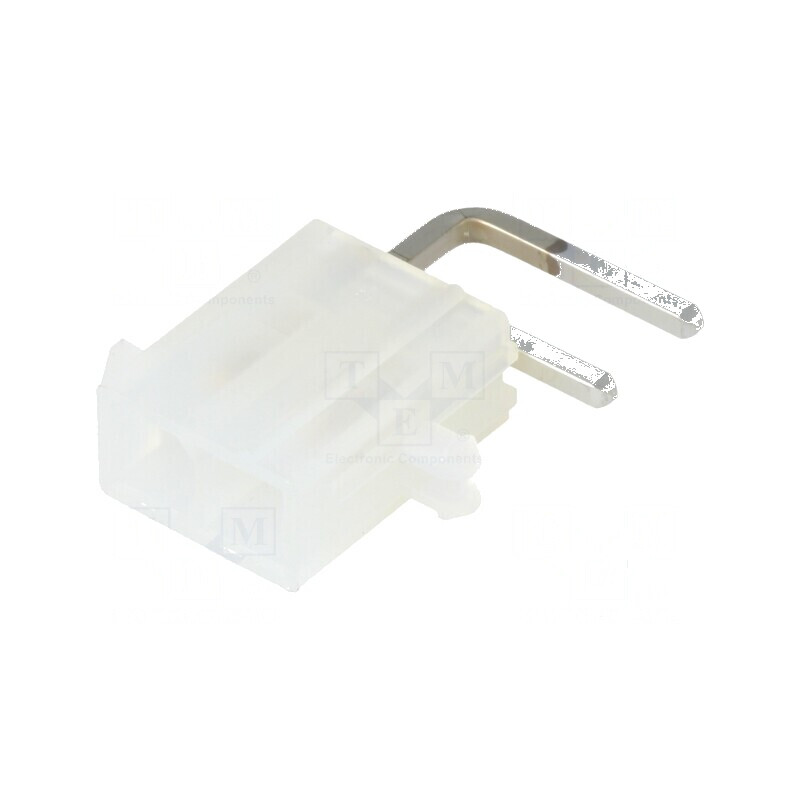 Conector cablu-placă soclu tată Mini-Fit Jr 4,2mm PIN 2 THT | Electronic-mag.ro | Componente Electronice