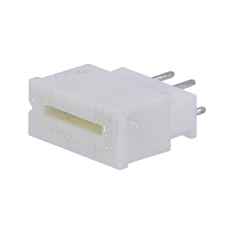 Conector FFC/FPC drept 4 PIN ZIF THT 200V 1A cositorit | Electronic-mag.ro | Componente Electronice