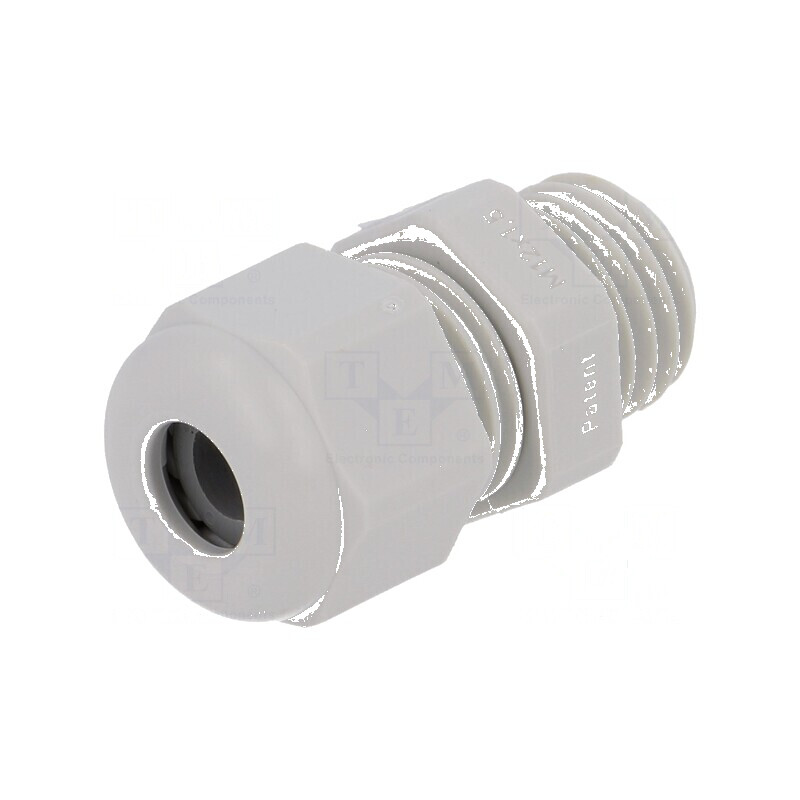 Garnitură etanșare M12 1,5 IP68 poliamidă gri deschis | Electronic-mag.ro | Componente Electronice
