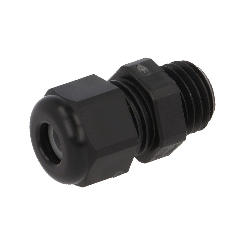 Garnitură de etanșare M12 1,5 IP68 poliamidă neagră UL94V-0 | Electronic-mag.ro | Componente Electronice