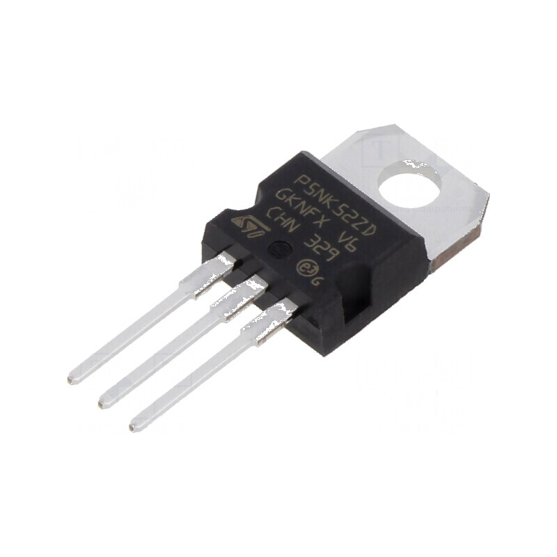 Tranzistor N-MOSFET 520V 2,7A TO220-3 | Electronic-mag.ro | Componente Electronice