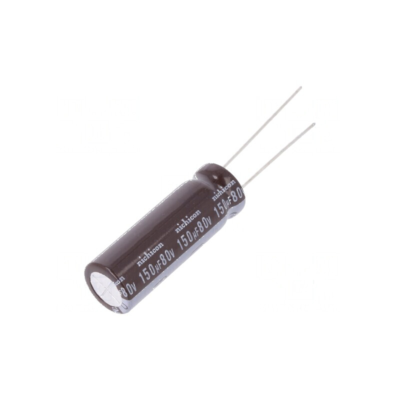 Condensator electrolitic low ESR THT 150uF 80V 10x30,5mm | Electronic-mag.ro | Componente Electronice
