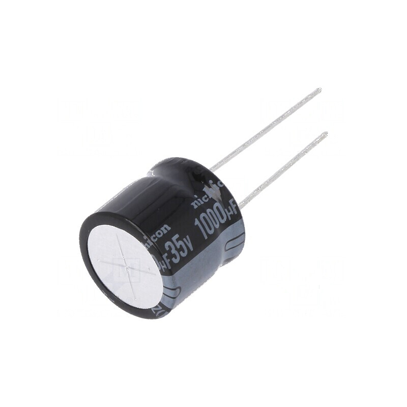 Condensator electrolitic THT 1000uF 35V Ø16x15mm ±20% | Electronic-mag.ro | Componente Electronice