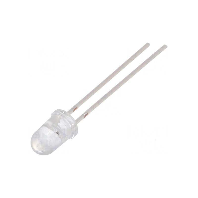 Emiţător IR 5mm 850nm 55mW THT 100mA | Electronic-mag.ro | Componente Electronice