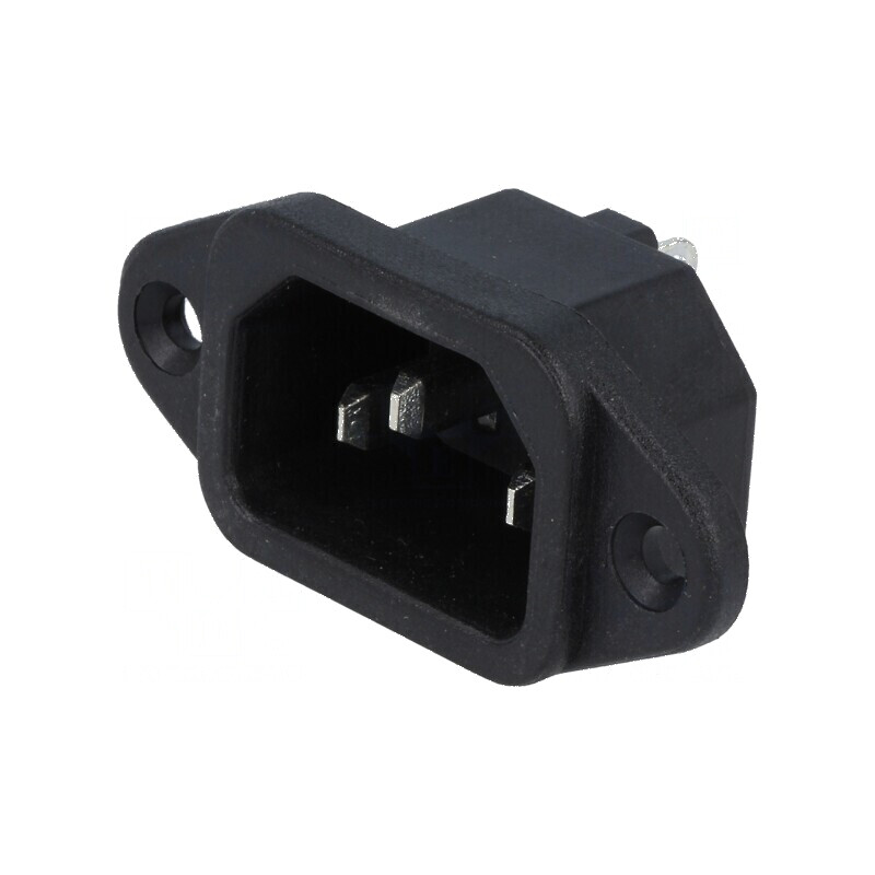 Conector alimentare AC soclu tată 10A 250VAC IEC 60320 | Electronic-mag.ro | Componente Electronice Conector alimentare AC soclu tată 10A 250VAC IEC 60320 | Electronic-mag.ro | Componente Electronice