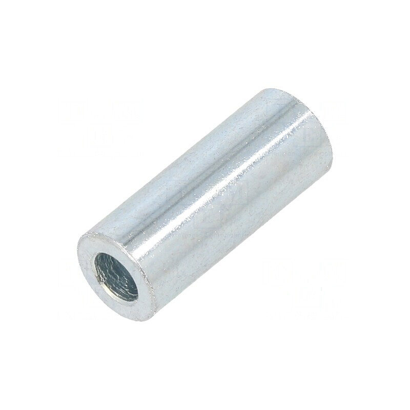 Manşon distanţier cilindric oţel zinc 20mm Diam.ext: 8mm | Electronic-mag.ro | Componente Electronice