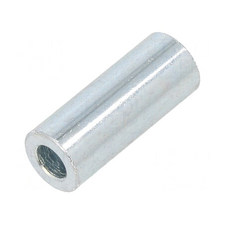 Manşon distanţier cilindric oţel zinc 20mm Diam.ext: 8mm | Electronic-mag.ro | Componente Electronice