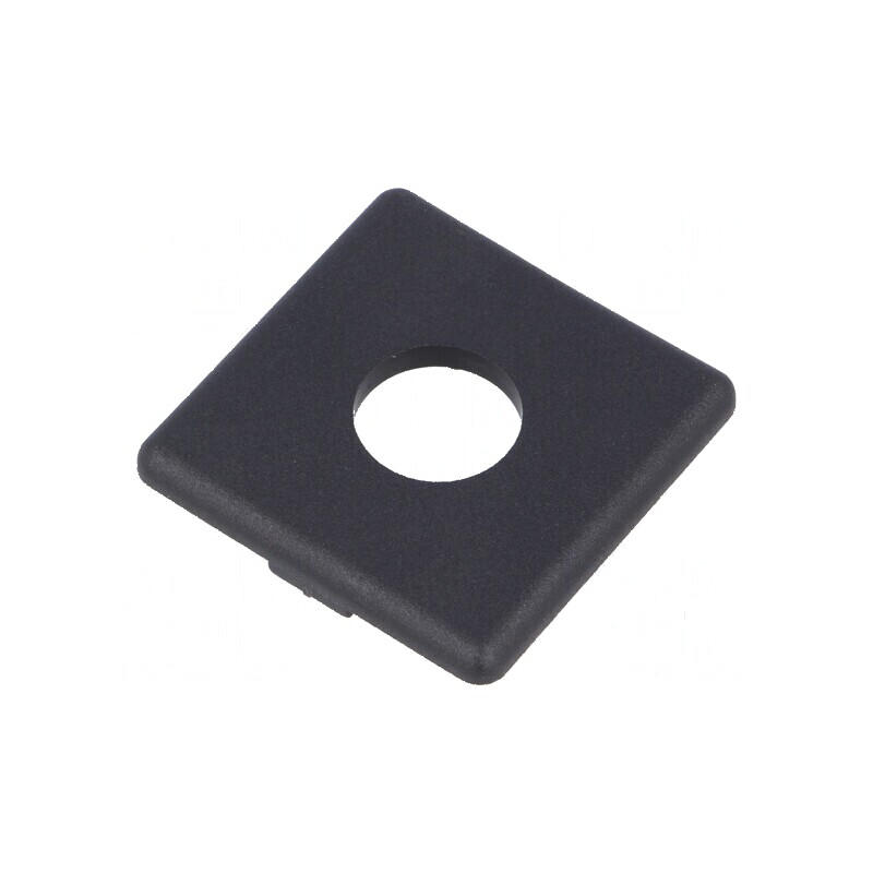 Capac de protecție pentru profil 10mm cu orificiu | Electronic-mag.ro | Componente Electronice