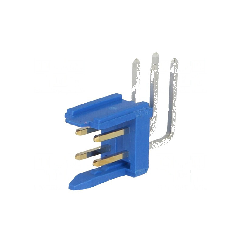Conector cablu-placă soclu tată PIN 4 2,54mm THT Dubox 3A | Electronic-mag.ro | Componente Electronice