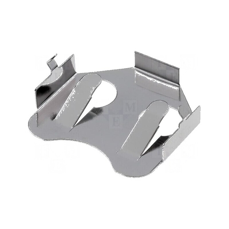 Clips CR2430 DL2430 pentru PCB - H: 3,7mm Ø: 24mm | Electronic-mag.ro | Componente Electronice