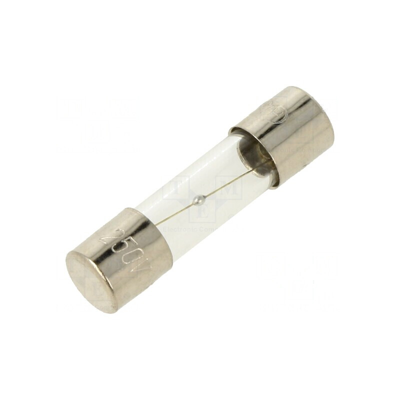 Siguranţă cu întârziere medie 1,5A 250VAC sticlă | Electronic-mag.ro | Componente Electronice