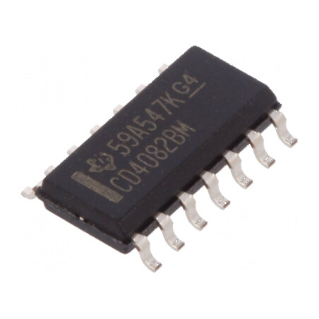 IC digital CMOS SMD SO14 4 canale 2 intrări 3÷18VDC -55÷125°C | Electronic-mag.ro | Componente Electronice