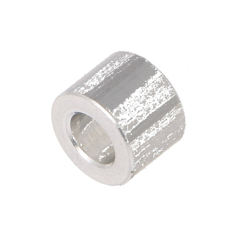 Manșon distanțier cilindric aluminiu 6mm, Diametru exterior 8mm | Electronic-mag.ro | Componente Electronice