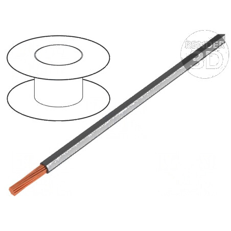 Cablu H05V-K LgY 0,75mm² PVC gri-alb 100m 300V 500V | Electronic-mag.ro | Componente Electronice