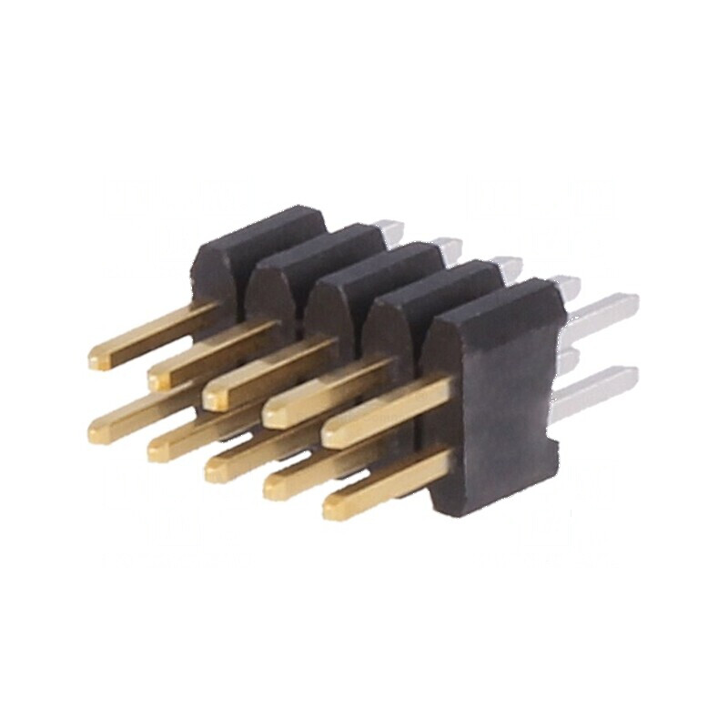 Conector şir pini Minitek127® tată PIN 10 drept | Electronic-mag.ro | Componente Electronice