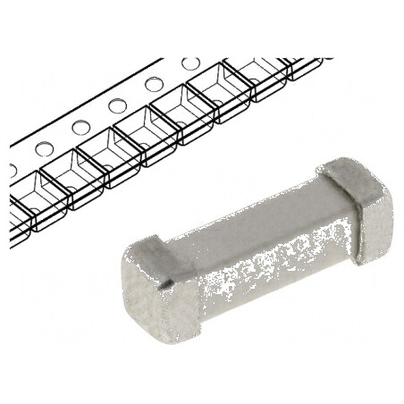 Siguranţă întârziere 8A 250VAC 125VDC SMD ceramică | Electronic-mag.ro | Componente Electronice